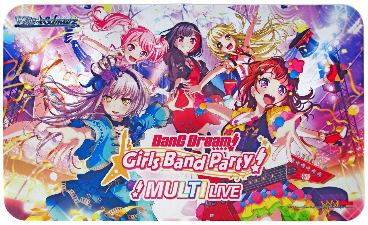 Weiss Schwarz Bang Dream Multi-Live Playmat (case exclusive)